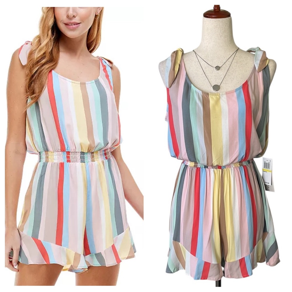 Kingston Grey
Juniors' Striped Romper
